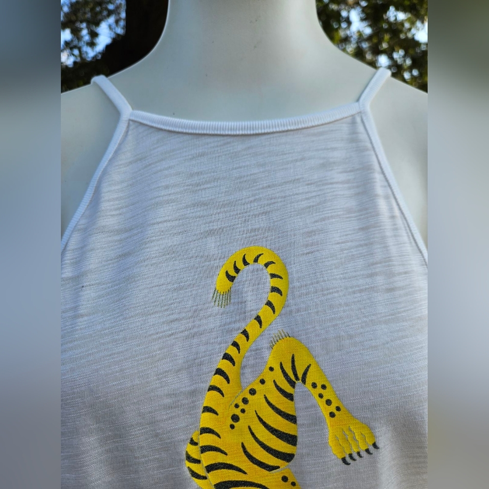 Hurley Women’s Nike DRI-FIT Tiger Party Graphic Spaghetti Strap Top - Picture 6 of 11